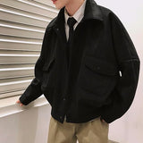 zip-up minimalist jacket, cold-season outfit - must-have street style essential for fashion lovers