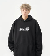 Y2K Minimalist Zip Collar Top – Winter Letter Embroidered Baggy Hoodies For Men Y2K Vintage Streetwear Hooded Sweatshirt Hip Hop Fashion Fleece Pullover Hoody | Zip Knit Drop #203