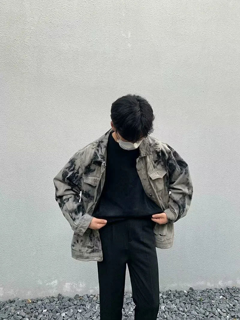 checkered varsity coat, layered streetwear look, trendy