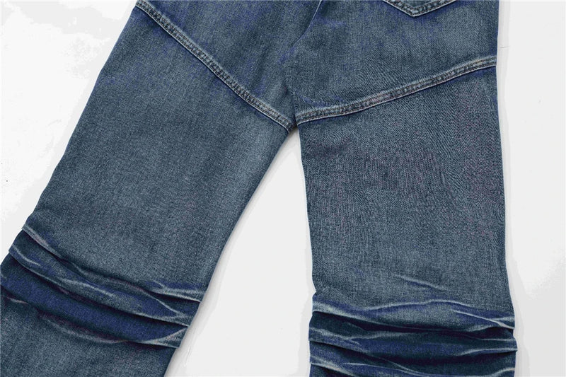 2024 multi pocket jeans vintage mens harajuku cargo denim pants retro hip hop straight loose jean pants 1 unique cargo style 134