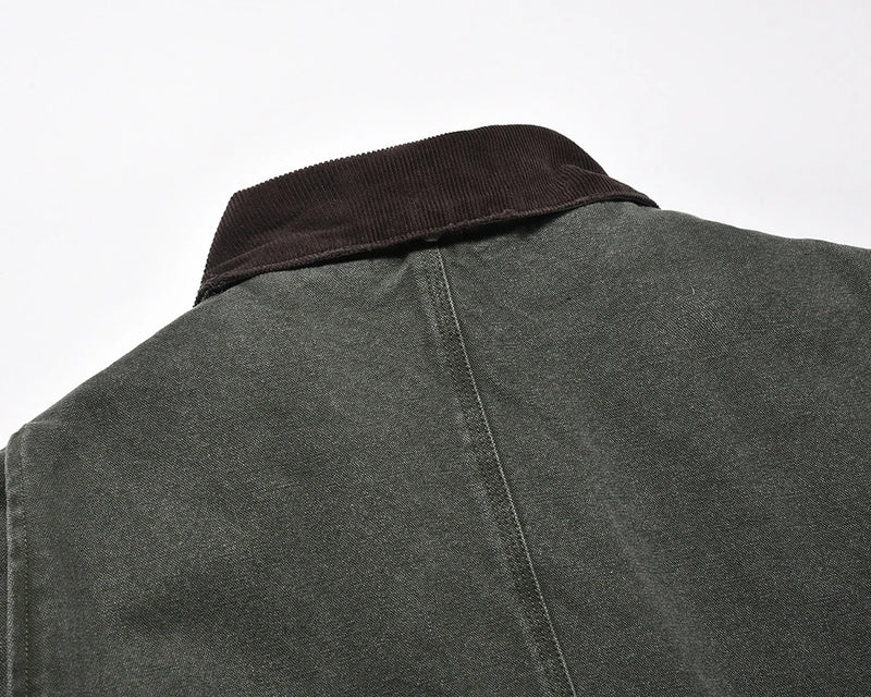 Windbreaker fleece oversized minimalist zip-up urban