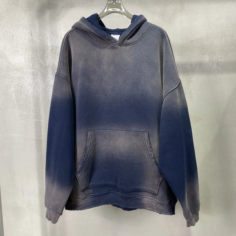 European And American High Street Solid Color Blank Plus Velvet Thicke