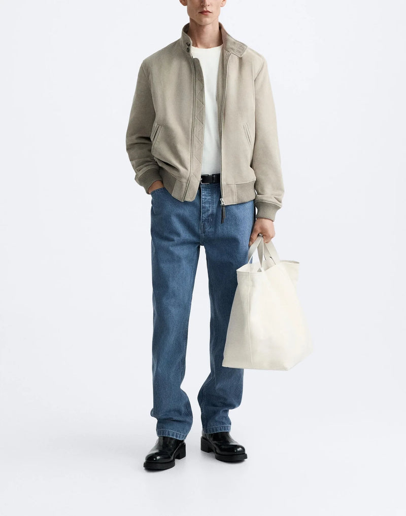 leather panel jacket, streetwear for men, men's streetwear fashion, oversized urban jacket, high quality cold-weather coat