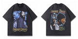 Cyberpunk Broken heart – Frog Drift Fashion Band Street Wear Hip Hop Portrait Printin