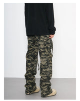 men patchwork camouflage cargo pants streetwear side pockets harajuku joggers unisex hip hop baggy loose straight flare trousers unique joggers style 2851