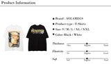 Cyberpunk Broken heart – Mens Hip Hop Oversized T Shirt Streetwear Cartoon Cool Boy G