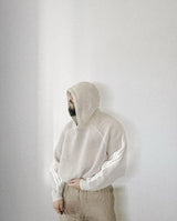 techwear flame knit sweater with structured oversized fit, ideal for cold streetwear layers, men’s streetwear clothing piece 
