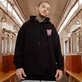 New Lion Dance Graphic Hoodies For Men Y2K Streetwear Fleece Hooded Sweatshirts