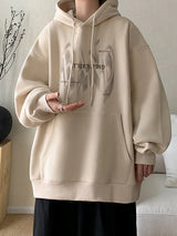 Bold Lettering Street Hoodie – New Gothic Letter Printed Hoodies For Men Autumn Hip Hop Oversized Hooded Sweatshirt Y2K Streetwear Graphic Hoodie Tracksuit | Gothic Drop #25