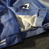Retro Baseball Jacket for Men Cold Weather Jacket