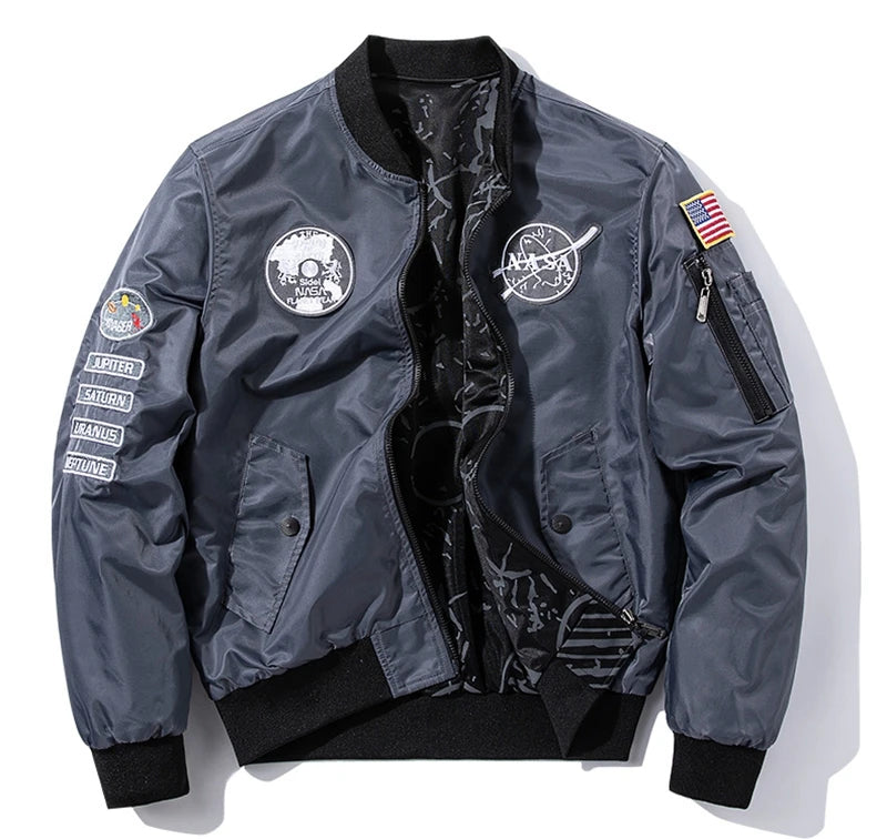 oversized fit featuring rainbowtouches mens jacket fashion street wear flying jacket mens sports jacket coat autumn and winter loose printing jacket design – premium quality jacket for men