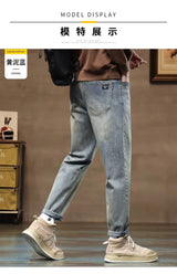 mens harajuku patchwork streetwear graphic print hip hop jeans novelties 2021 casual joggers cargo pants clothes for teenagers unique joggers style 4194