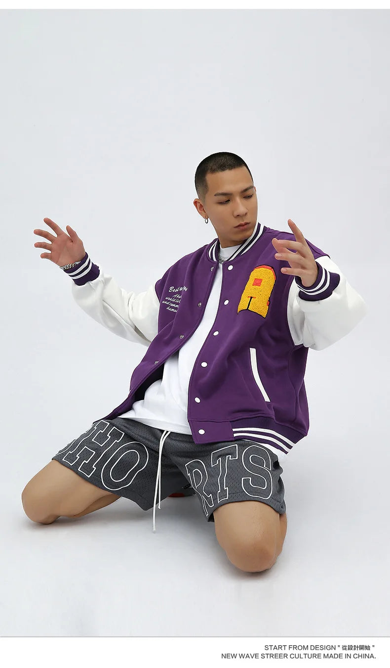 grunge oversized outerwear, photo-ready streetwear, men's streetwear fashion, oversized urban jacket, high quality cold-weath