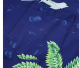 2 Pieces Sets Harajuku Printed Short Sleeves Shirts and Elastic Waist Shorts Joggers Summer Beach Streetwear Hip Hop Mens Sets