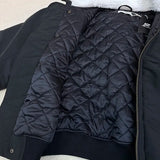 2024AW new cotton dress solid color hooded multi-pocket jacket