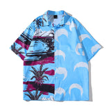 "Summer Night" Unisex Men Women Streetwear Graphic Shirt Daulet Apparel