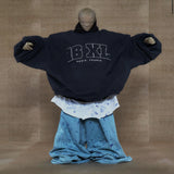 Y2K melting smiley featuring new luxury 2023 paris france 16xl embroidery pullover hoodies hoody hooded sweatshirts velvet cotton thick fleece big size 679