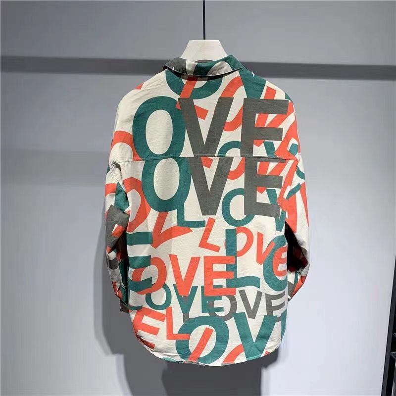 2023 Autumn New Light Luxury Fashion Loose Long-sleeved Men Shirt Jacket Comfortable Casual Shirt Boutique Clothing Simple Style