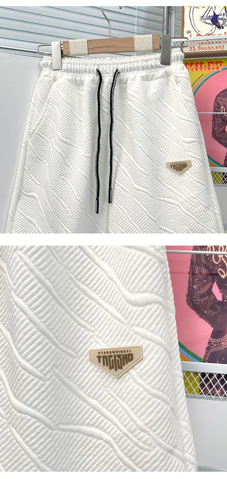 New Men's Casual Shorts Summer Sports Shorts High Quality Men's Clothing Harajuku High Street Sweatpants for Men Gym Shorts