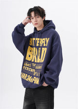 2024 Korean Fashion Pullover – American Street Mottled Letter Print Hoodies For Men 2024 New Hip Hop Fashion Hooded Sweatshirt Couple Y2K Vintage Hoodie | Zip Knit Drop #162