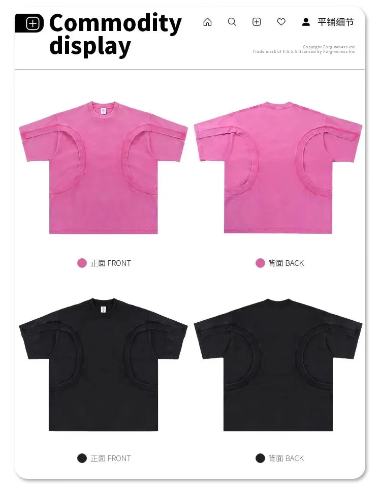 Splicing and deconstructing shirts