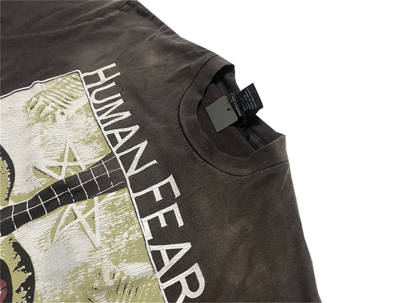 Grunge Graphic tee – New Hotselling Vintage Retro High Street Style 90S Loose Cas