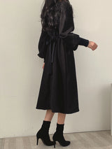 Winter Dress Long Elegant Splicing Stripes Y2k Knitted Dress Women Koean Fashion Long Sleeve Dresses Female Club Party Vestidos