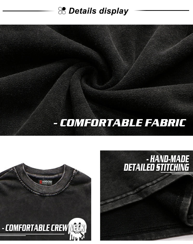 Skatercore Top – Rainbowtouches News Long Sleeved T Shirt Men High Street Fas – Modern Streetwear for Everyone