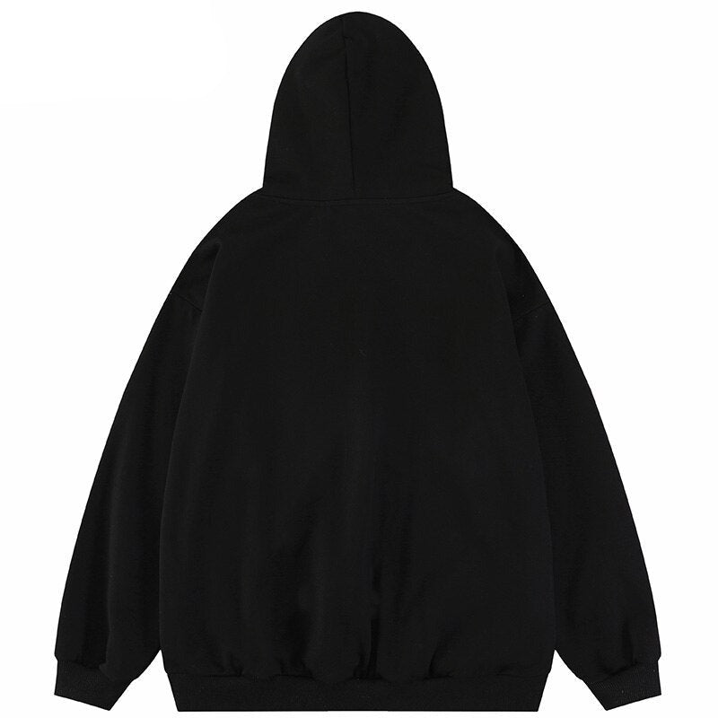 "Sinister Six" Graphic Unisex Streetwear Vintage Women Men Y2K Hoodie