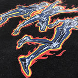 Cyberpunk Graphic Tee – Rainbowtouches Washed T Shirt Long Sleeve Vintage – Modern Streetwear for Everyone