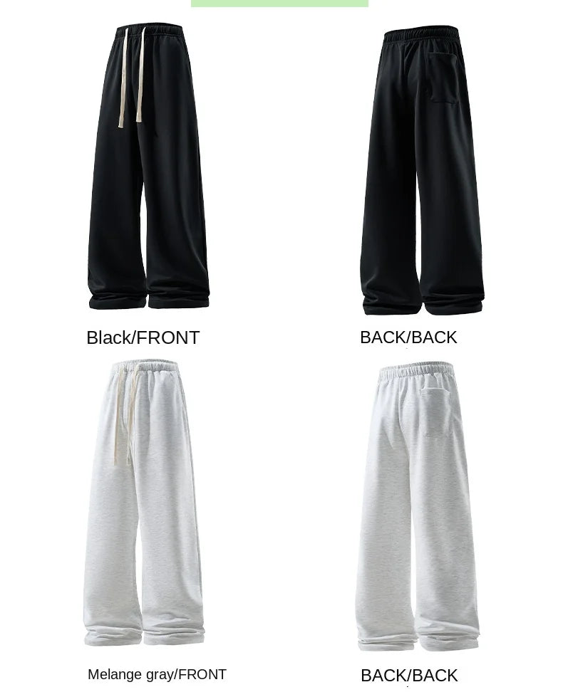 thin casual wide leg pants hang sense fashion handsome classic multi match durable fabric comfortable breathable casual pants unique default style 1314
