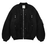undermycar 2023 new high street fashion brand quality multi pocket flight jacket cotton coat black streetwear photo stylish o - variant style 6482f2 for streetwear fashion
