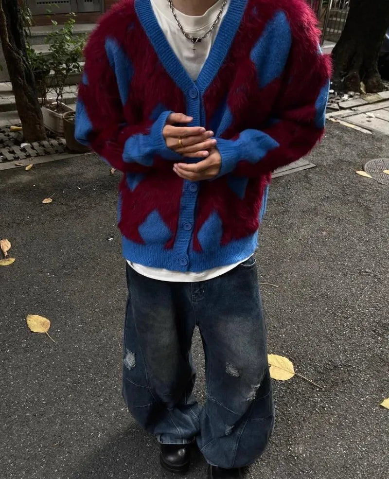 minimalist knit jumper, daily wear essential, trendy urban fashion top for men, layered streetwear look