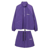 quick drying two piece set men loose casual street sweatshirt shorts y2k stand collar casual loose lightweight suits american unique shorts style 511