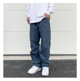 hip hop straight denim jeans pants fashion zipper paisley jeans streetwear mens new casual loose trousers jean pants joggers unique joggers style 4057