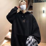 City Boy Oversized Hoodie Sweatshirt Men American High Street Hoodies Funny Streetwear Hip Hop Hoody Mens 2025 Autumn Tracksuit