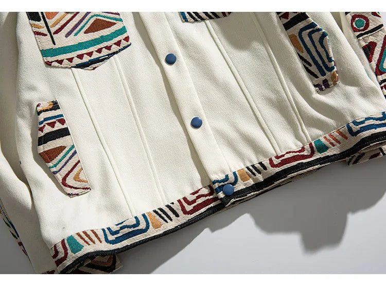 Minimalist fleece quilted nan vintage parka