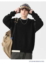 grunge knit sweater, fall winter drip, aesthetic soft knit grunge sweater for cozy streetwear