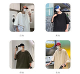 Anime Streetwear top – T Shirt Oversized Cotton Men Fashion Mens Summer Tshirts Ove