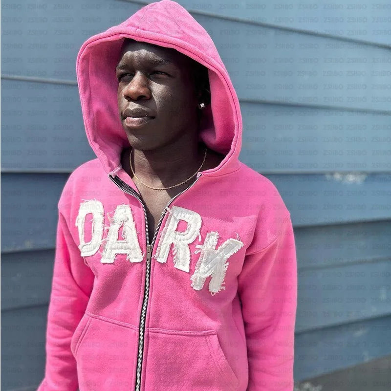 Hustler’s ambition hoodie with oversized urban fit