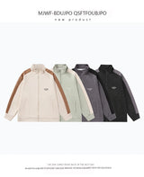 Retro Baseball Jacket for Men Cold Weather Jacket