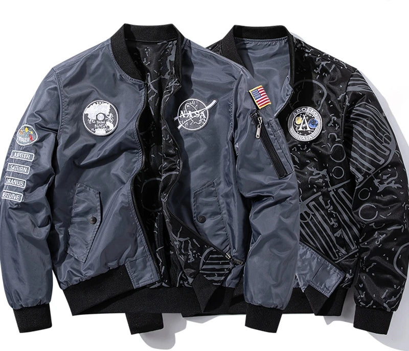casual layering jacket featuring rainbowtouches mens jacket fashion street wear flying jacket mens sports jacket coat autumn and winter loose printing jacket design – premium quality jacket for men