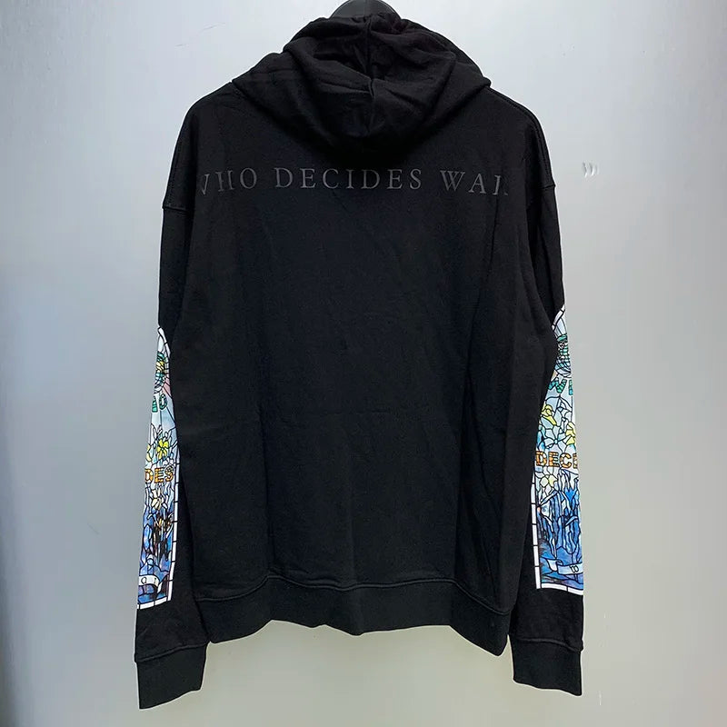 Black Grey Brown Who Decides War Hoodie Men Woman Good Quality Chaopai