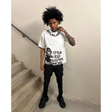 Sadcore Streetwear – American Sweetheart Graphic T Shirts Oversized Y2K Top – Edgy Streetwear for All Genders
