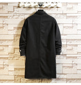 wear hip style material everyday 07f010 image - design premium graphic casual high hop fit urban print quality men-long-jean-jacket-winter-men-women-trend-big-pockets-turn-down-collar-trenchcoat-outerwear-fashion-black-loose-denim-coats oversized streetwear unisex fashion style essential streetwear design ID 0c8d0