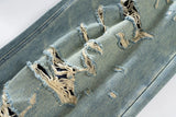 vintage men baggy jeans distressed ripped denim pants male luxury designer jeans trousers unique jeans style 1413