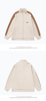 Retro Baseball Jacket for Men Cold Weather Jacket