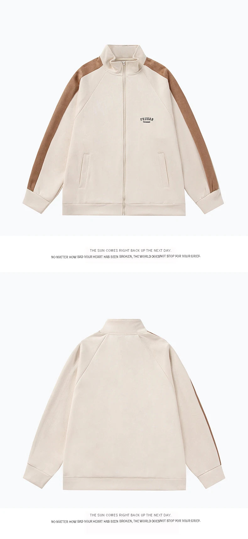 Retro Baseball Jacket for Men Cold Weather Jacket