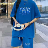 Harajuku Vintage print – Summer Men Tracksuit Korean Cartoon Streetwear Cool Bear Pri