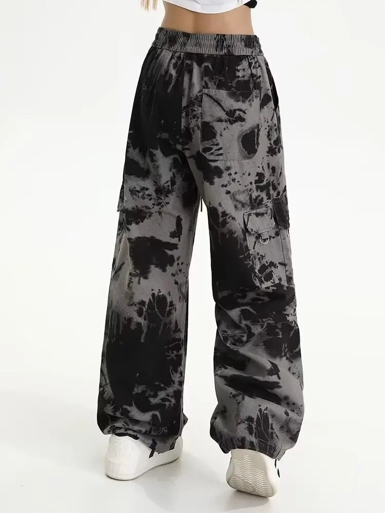 y2k american retro sweatpants design stripes loose hip hop casual versatile trousers casual sports style pants man sweatpant unique joggers style 1773